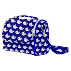 Cute Whale Illustration Pattern Satchel Shoulder Bag by GardenOfOphir