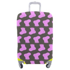 Cute Baby Socks Illustration Pattern Luggage Cover (Medium)