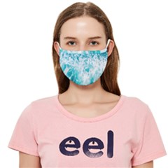 Tropical Blue Ocean Wave Cloth Face Mask (adult) by Jack14