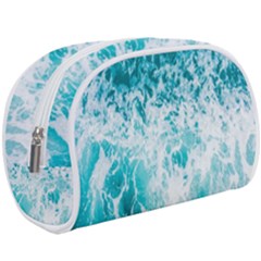 Tropical Blue Ocean Wave Make Up Case (large) by Jack14