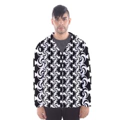 Candy Illustration Pattern Men s Hooded Windbreaker by GardenOfOphir