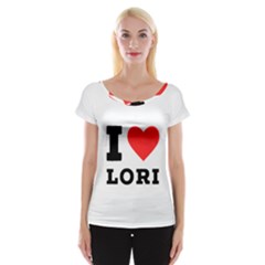 I Love Lori Cap Sleeve Top by ilovewhateva