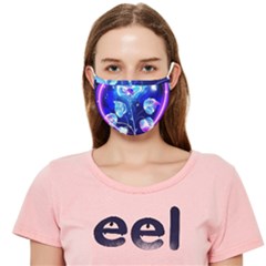 Rose Glow Love Colored Cloth Face Mask (adult) by Jancukart