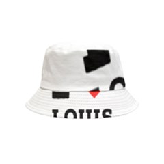 I Love Louis Inside Out Bucket Hat (kids) by ilovewhateva