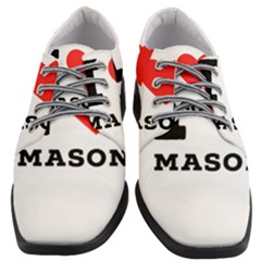 I Love Mason Women Heeled Oxford Shoes by ilovewhateva