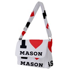 I Love Mason Full Print Messenger Bag (s)
