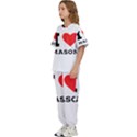 I love mason Kids  Tee and Pants Sports Set View2