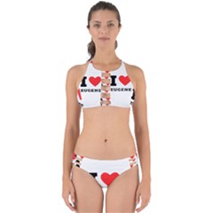 I Love Eugene Perfectly Cut Out Bikini Set by ilovewhateva