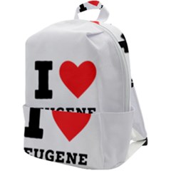 I Love Eugene Zip Up Backpack by ilovewhateva