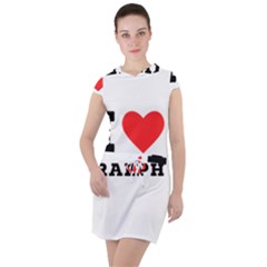 I Love Ralph Drawstring Hooded Dress by ilovewhateva