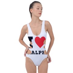 I Love Ralph Side Cut Out Swimsuit by ilovewhateva