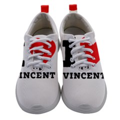 I Love Vincent  Women Athletic Shoes by ilovewhateva