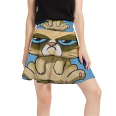 Grumpy Cat Waistband Skirt by Jancukart