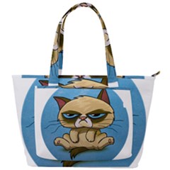 Grumpy Cat Back Pocket Shoulder Bag 