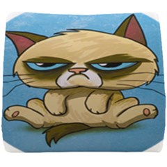 Grumpy Cat Seat Cushion by Jancukart
