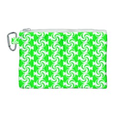 Candy Illustration Pattern Canvas Cosmetic Bag (large) by GardenOfOphir