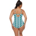 Cute Candy Illustration Pattern For Kids And Kids At Heart Retro Full Coverage Swimsuit View4