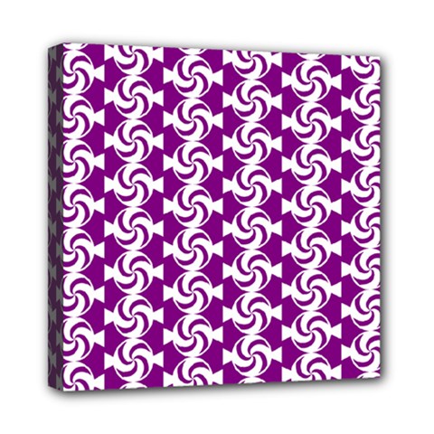 Candy Illustration Pattern Mini Canvas 8  X 8  (stretched) by GardenOfOphir