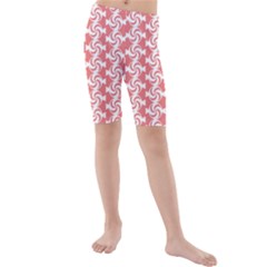 Candy Illustration Pattern Kids  Mid Length Swim Shorts