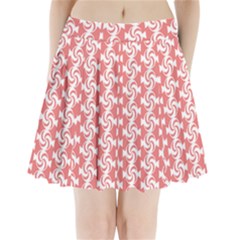 Candy Illustration Pattern Pleated Mini Skirt by GardenOfOphir