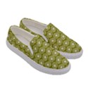 Gerbera Daisy Vector Tile Pattern Women s Canvas Slip Ons View3