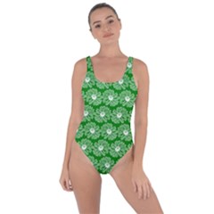 Gerbera Daisy Vector Tile Pattern Bring Sexy Back Swimsuit by GardenOfOphir