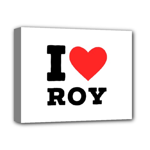 I Love Roy Deluxe Canvas 14  X 11  (stretched) by ilovewhateva