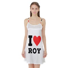 I Love Roy Satin Night Slip by ilovewhateva