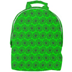 Gerbera Daisy Vector Tile Pattern Mini Full Print Backpack by GardenOfOphir