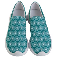 Gerbera Daisy Vector Tile Pattern Women s Lightweight Slip Ons by GardenOfOphir