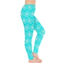 Gerbera Daisy Vector Tile Pattern Leggings  View4