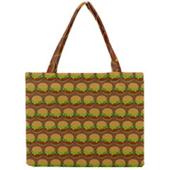 Burger Snadwich Food Tile Pattern Mini Tote Bag