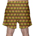 Burger Snadwich Food Tile Pattern Men s Shorts View2