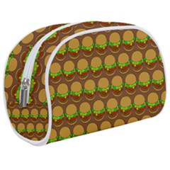 Burger Snadwich Food Tile Pattern Make Up Case (Medium)