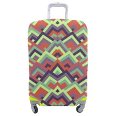 Trendy Chic Modern Chevron Pattern Luggage Cover (Medium)