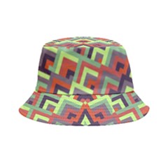 Trendy Chic Modern Chevron Pattern Bucket Hat