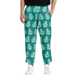 Ladybug Vector Geometric Tile Pattern Men s Elastic Waist Pants