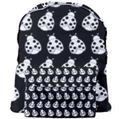 Ladybug Vector Geometric Tile Pattern Giant Full Print Backpack by GardenOfOphir