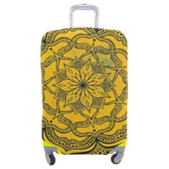 Mandala Vintage Painting Flower Luggage Cover (medium)
