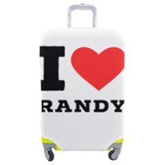 I Love Randy Luggage Cover (medium) by ilovewhateva