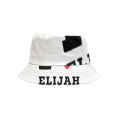 I Love Elijah Bucket Hat (kids) by ilovewhateva