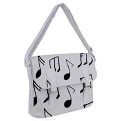 Music Is The Answer Phrase Concept Graphic Buckle Messenger Bag by dflcprintsclothing