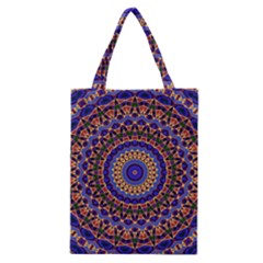 Mandala Kaleidoscope Background Classic Tote Bag