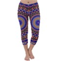 Mandala Kaleidoscope Background Capri Winter Leggings  View1