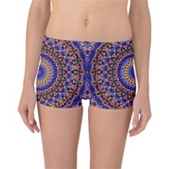 Mandala Kaleidoscope Background Reversible Boyleg Bikini Bottoms