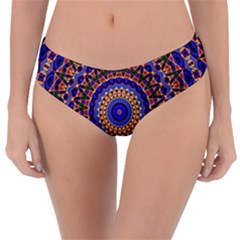 Mandala Kaleidoscope Background Reversible Classic Bikini Bottoms
