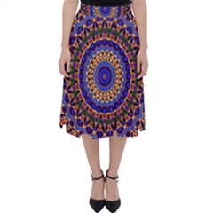 Mandala Kaleidoscope Background Classic Midi Skirt