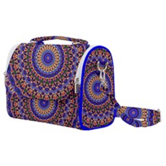Mandala Kaleidoscope Background Satchel Shoulder Bag