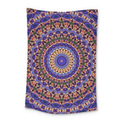 Mandala Kaleidoscope Background Small Tapestry