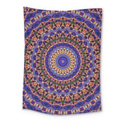 Mandala Kaleidoscope Background Medium Tapestry